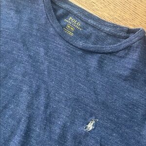 Polo by Ralph Lauren Heathered Navy Crew Neck Tee